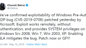 近百萬台 Windows 設備存在高危漏洞 BlueKeep 隱患